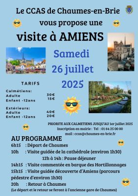 Venez visiter AMIENS
