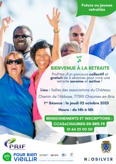 Ateliers bienvenue à la retraite proposés par le CCAS