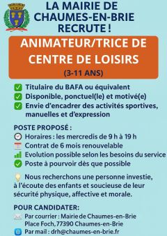 Le service ALSH recrute