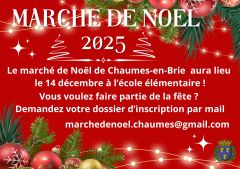 Marché de Noël - Inscription exposants