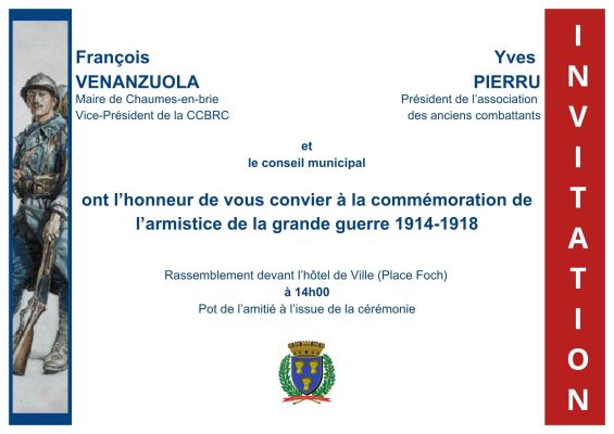 Commémoration du 11 novembre