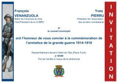 Commémoration du 11 novembre