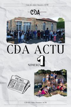 La 1ère édition du CDA Actu est disponible !