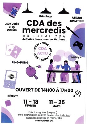 CDA des mercredis