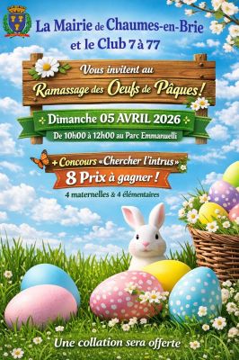 Ramassage des oeufs de Pâques