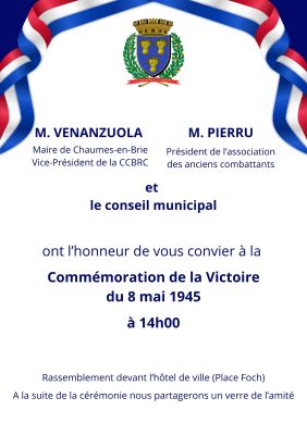 Commémoration du 8 mai 1945