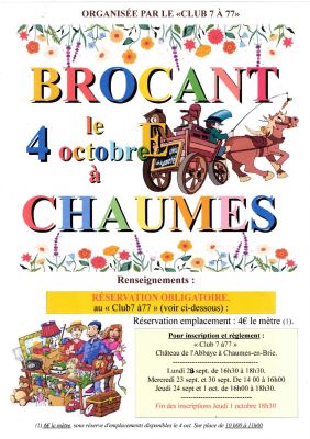 Brocante club 7 à 77