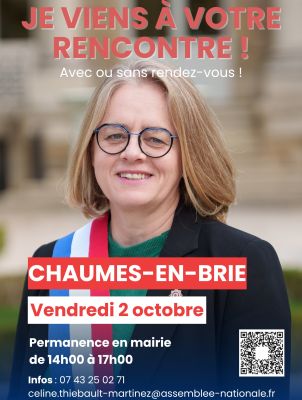Permanence de Mme la Députée