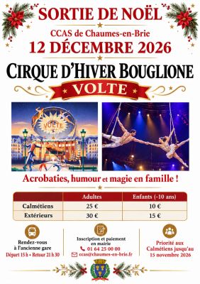 Sortie de fin d'année du CCAS